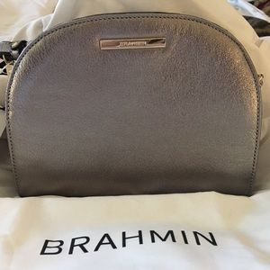 NWT Brahmin Leah Anthracite Moonlit Crossbody